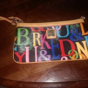 retired dooney Bourke  wristlet NEW